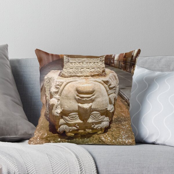 Item preview, Copy of Stone Medusa Head, Basilica Cistern, Istanbul designed and sold by SafariByMarisa.