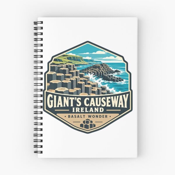 Item preview, Giant's Causeway Ireland Basalt Wonder Irish Travel Landmark designed and sold by Star3NowForMe.