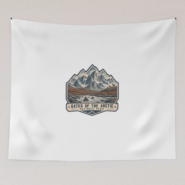 Item preview, Gates Of The Arctic National Park Wilderness Hiker Traveler designed and sold by Star3NowForMe.