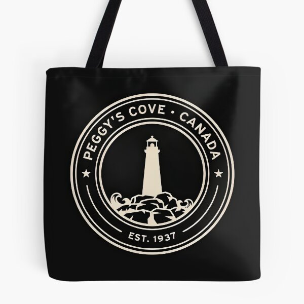 Item preview, Vintage Peggy's Cove Lighthouse Circular Badge Emblem Vector designed and sold by Shutter-Dragon.