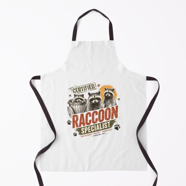 Item preview, Certified Raccoon Specialist Raccoon Lover Wildlife Animal Enthusiast designed and sold by HumansStuck12.