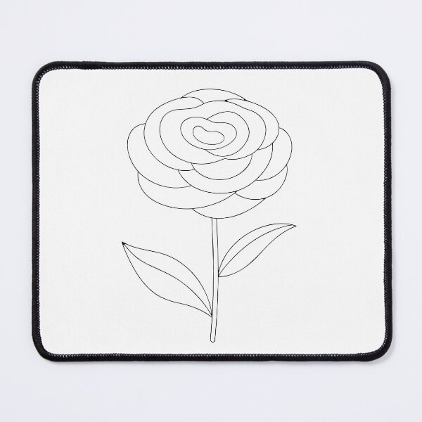 Item preview, Ranunculus Flower Minimalist 1 Line Art Gift designed and sold by OneLine Studio.