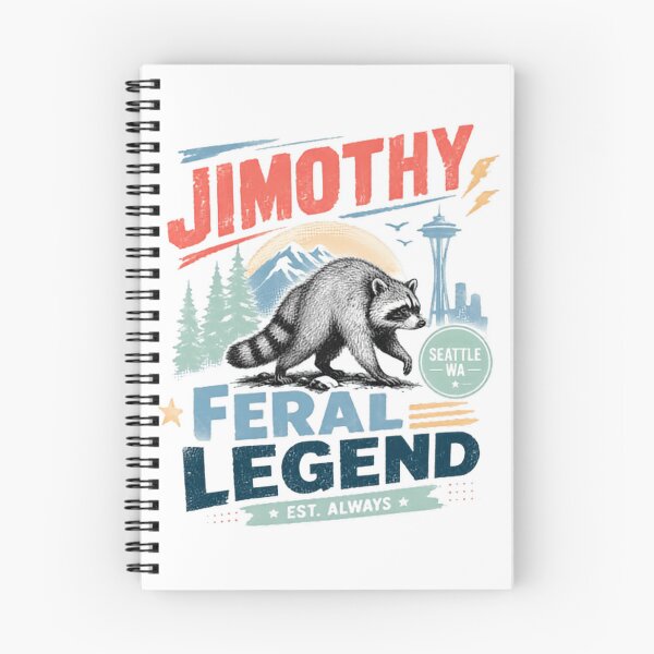 Item preview, Jimothy Seattle Wa Feral Legend Est. Always Raccoon Washington Name City Wildlife designed and sold by HumansStuck12.