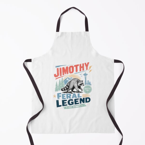 Item preview, Jimothy Seattle Wa Feral Legend Est. Always Raccoon Washington Name City Wildlife designed and sold by HumansStuck12.