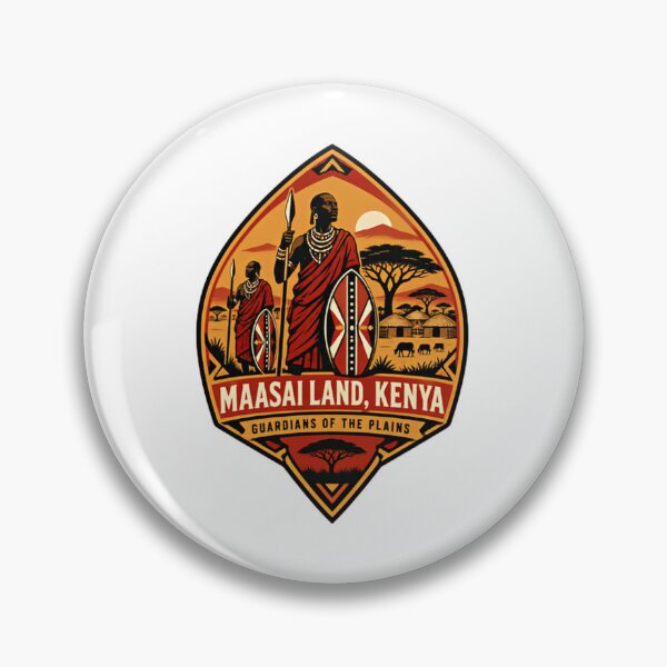 Item preview, Maasai Land, Kenya Guardians Of The Plains African Tribe Culture Heritage Travel designed and sold by Star3NowForMe.