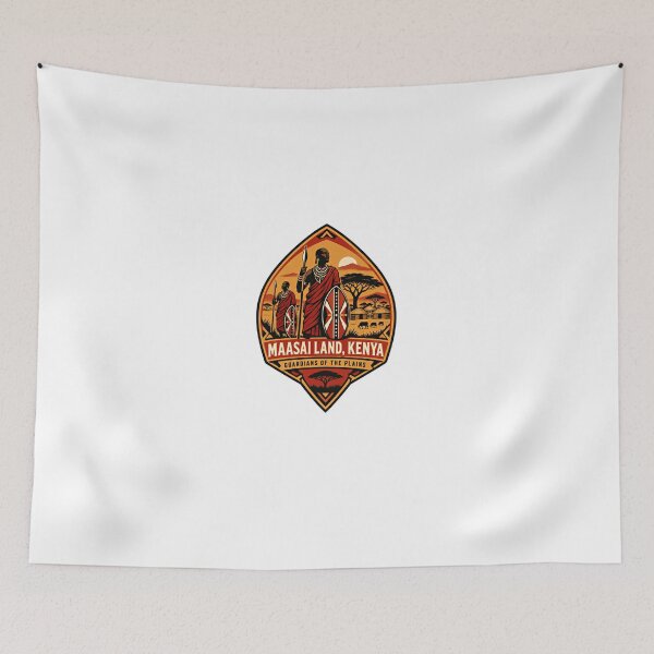 Item preview, Maasai Land, Kenya Guardians Of The Plains African Tribe Culture Heritage Travel designed and sold by Star3NowForMe.
