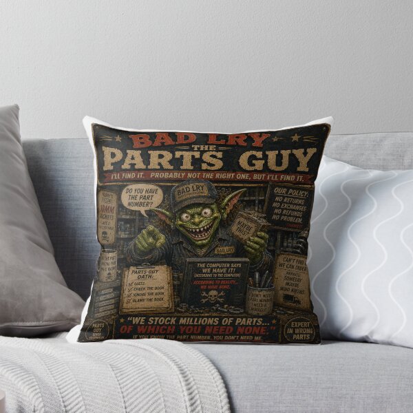 Item preview, BAD LRY - The Parts Guy designed and sold by WrenchCorps.