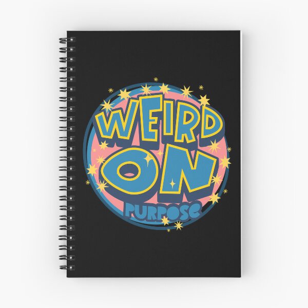 Item preview, Weird on Purpose Retro Pop Typography designed and sold by FaeryNuff.