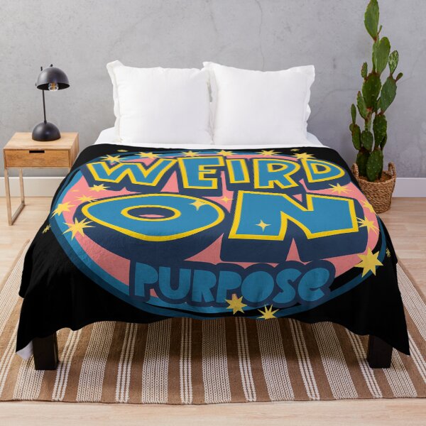 Item preview, Weird on Purpose Retro Pop Typography designed and sold by FaeryNuff.