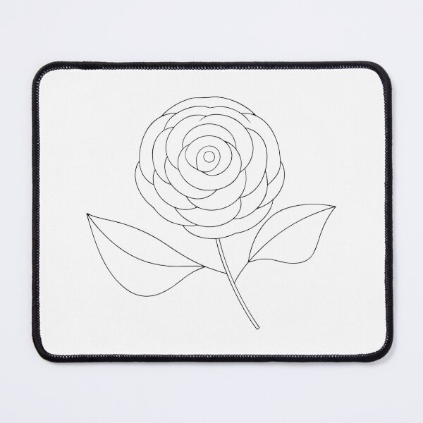 Item preview, Ranunculus Flower Minimalist 2 Line Art Gift designed and sold by OneLine Studio.