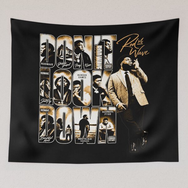 Item preview, Rod Wave Don't Look Down Tour 2026 Vintage Signature designed and sold by TrevionYoster.