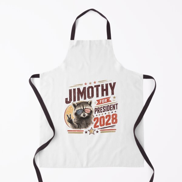 Item preview, Jimothy For President 2028 Raccoon Political Election Humor designed and sold by HumansStuck12.