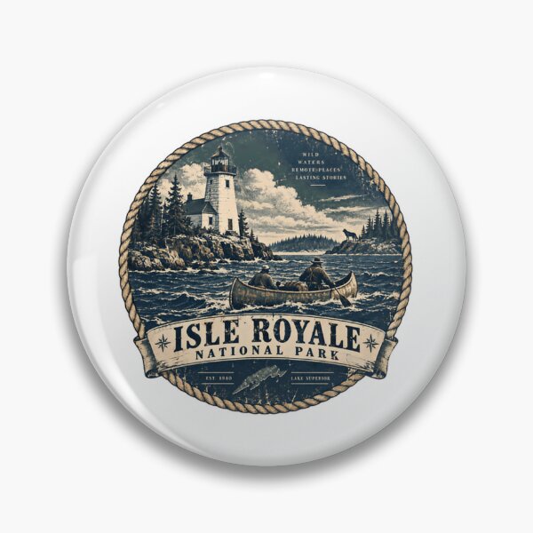 Item preview, Isle Royale National Park Wild Waters Remote Places Lasting Stories Lake Superior Travel Adventure designed and sold by Star3NowForMe.