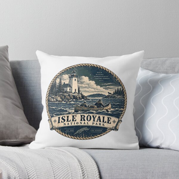 Item preview, Isle Royale National Park Wild Waters Remote Places Lasting Stories Lake Superior Travel Adventure designed and sold by Star3NowForMe.