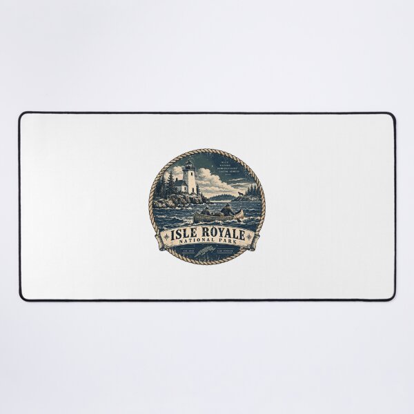 Item preview, Isle Royale National Park Wild Waters Remote Places Lasting Stories Lake Superior Travel Adventure designed and sold by Star3NowForMe.