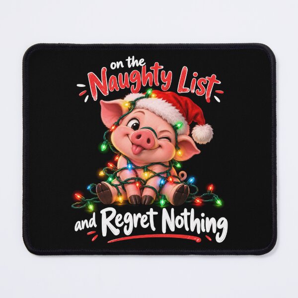 Item preview, On The Naughty List And Regret Nothing designed and sold by TheEndDesign.