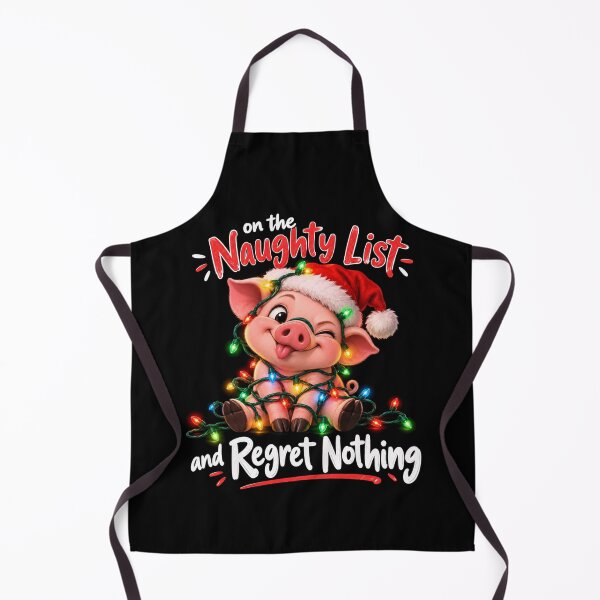 Item preview, On The Naughty List And Regret Nothing designed and sold by TheEndDesign.