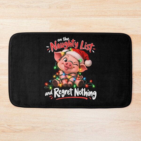 Item preview, On The Naughty List And Regret Nothing designed and sold by TheEndDesign.