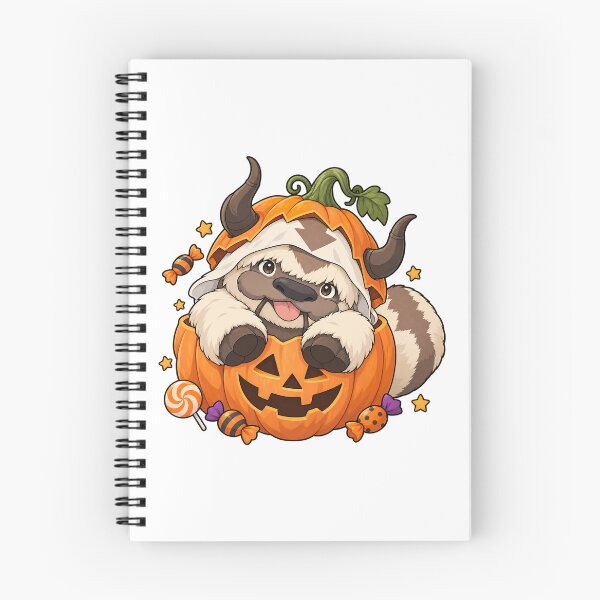 Aperçu de l'œuvre Appa, le maître de l'air, Halloween, Appa Halloween, Appa citrouille créée et vendue par graphic-genie.