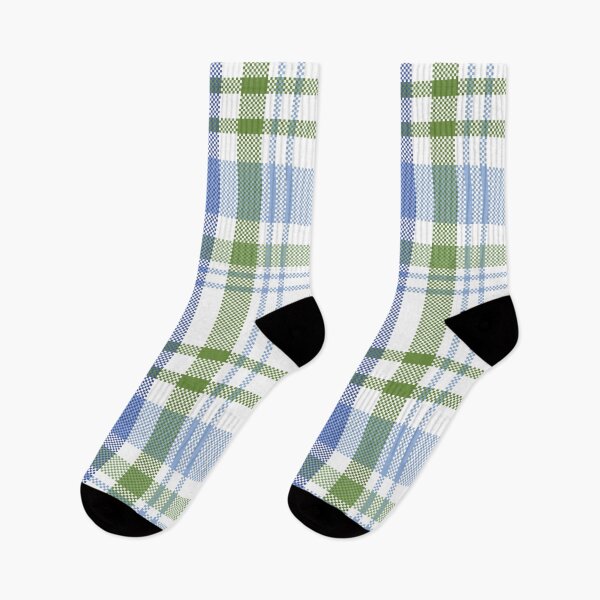 Item preview, Fresh blue and olive green plaid tartan seamless pattern designed and sold by PowerAntShop.