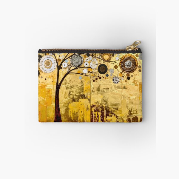 Item preview, Ornate Gold Leaf and Mosaic Circle Tree designed and sold by Vicky Brago-Mitchell®.