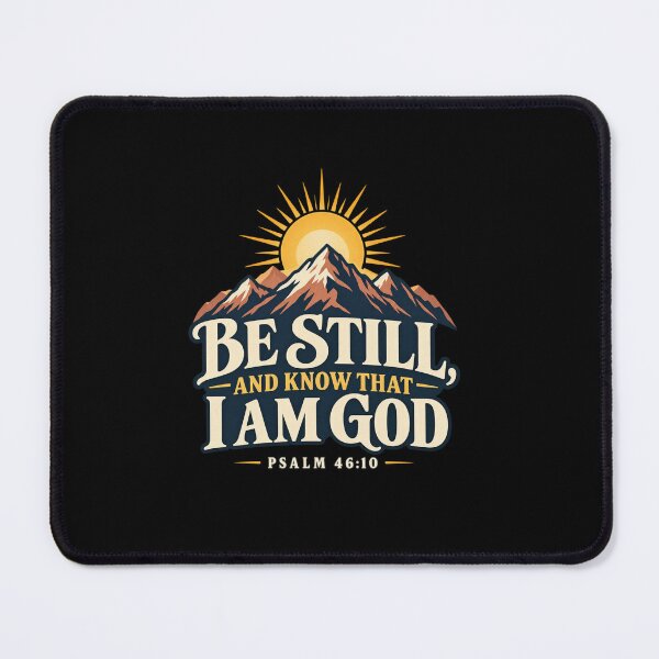 Item preview, Be Still And Know Psalm 46:10 Mountain Sunrise designed and sold by ChristianLife.