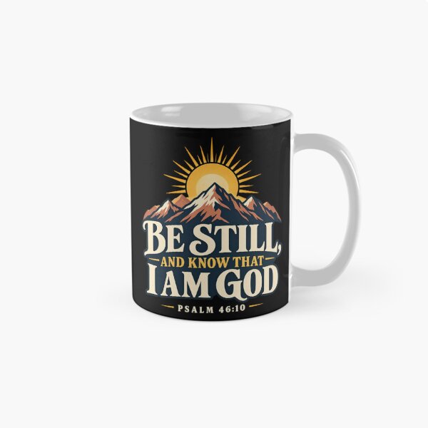Item preview, Be Still And Know Psalm 46:10 Mountain Sunrise designed and sold by ChristianLife.