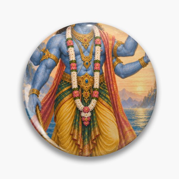 Item preview, Varaha Avatar of Lord Vishnu - Sacred Boar Incarnation Art designed and sold by Homyar.