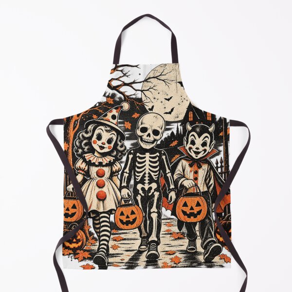 Item preview, Vintage Spooky Kids Trick Or Treat Retro Halloween Cartoon Design designed and sold by DevilMayCrySh.