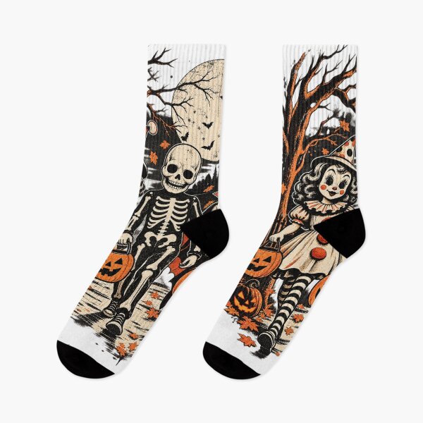 Item preview, Vintage Spooky Kids Trick Or Treat Retro Halloween Cartoon Design designed and sold by DevilMayCrySh.
