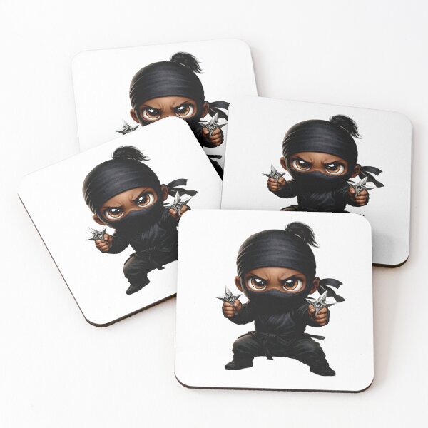Item preview, Ebony Female: Li'l Ninja Collection  designed and sold by EscapeArtist13.