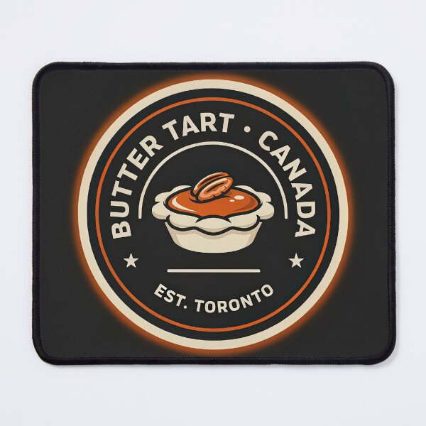 Item preview, Vintage Canadian Butter Tart Circular Badge Emblem Vector designed and sold by Shutter-Dragon.