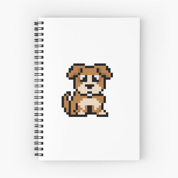 Item preview, Brown Dog Pixel Art – Cute Retro Dog Illustration designed and sold by wagnerps.