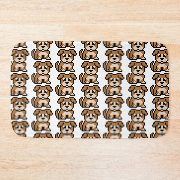 Item preview, Brown Dog Pixel Art – Cute Retro Dog Illustration designed and sold by wagnerps.