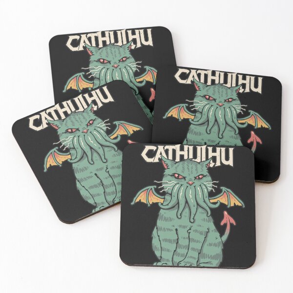 Item preview, The Call Of Cathulhu Cat Cthulhu Mythos Design designed and sold by LEAHHATFIELD.