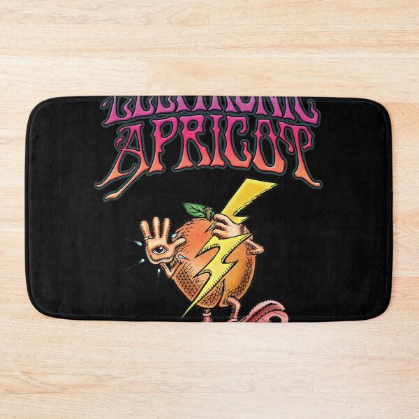 Item preview, Electric Apricot Psychedelic Fruit Character Design designed and sold by LEAHHATFIELD.
