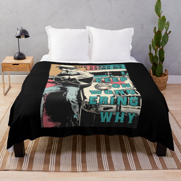 Item preview, Retro Country Music Cowboy Guitar Truck Art designed and sold by LEAHHATFIELD.