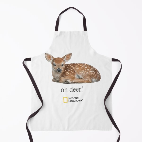 Item preview, National Geographic Baby Deer Oh Deer Cute Wildlife Nature Animal Art designed and sold by VelourEmber.