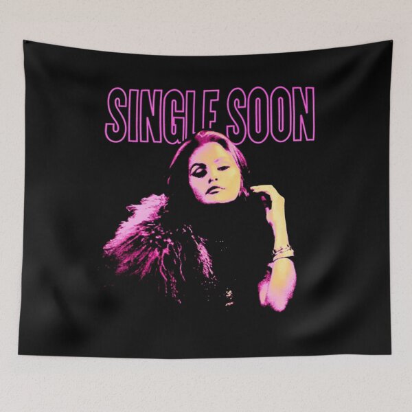Item preview, Long Hair Silhouette Style Synth Pop Singer  designed and sold by CarloTaylor.