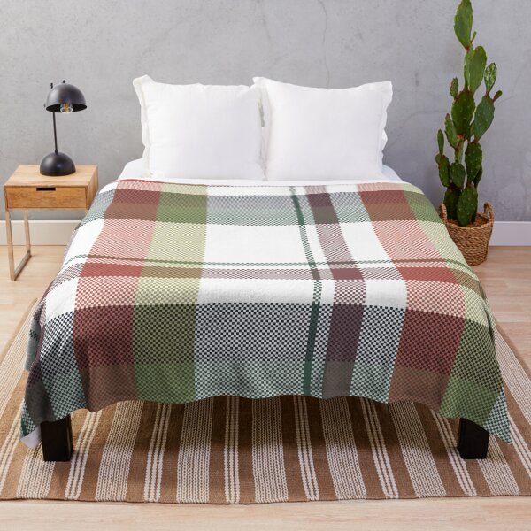 Item preview, Vintage tartan plaid seamless pattern in burgundy and green designed and sold by PowerAntShop.