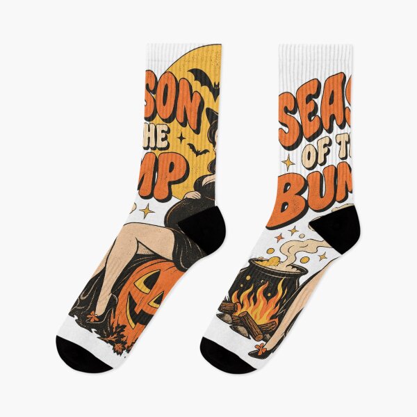 Item preview, Season Of The Bump Retro Pregnant Witch Halloween Pregnancy Design designed and sold by DevilMayCrySh.