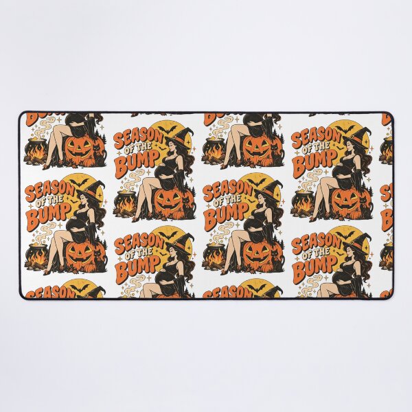 Item preview, Season Of The Bump Retro Pregnant Witch Halloween Pregnancy Design designed and sold by DevilMayCrySh.