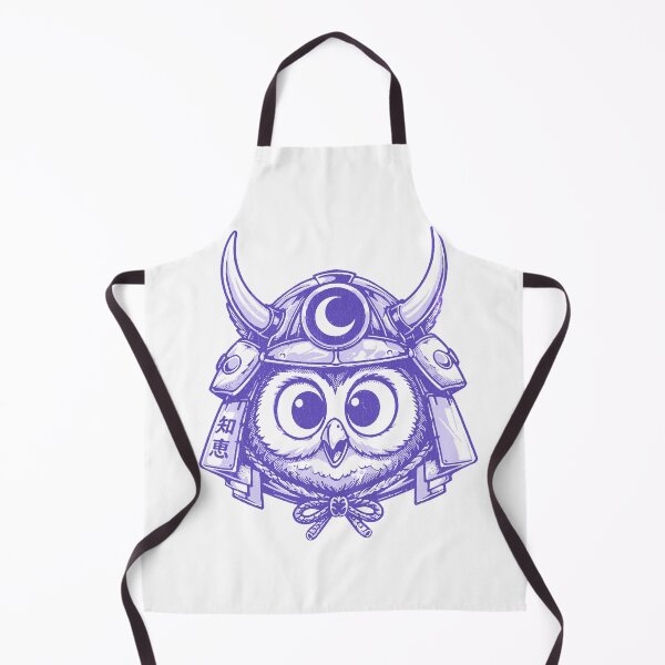Item preview, Retro Cartoon Samurai Owl  designed and sold by Anugrah januar.