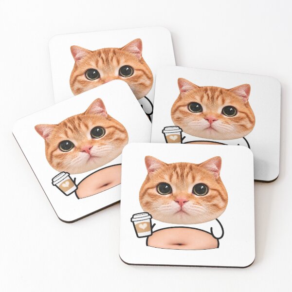 Item preview, Orange Tabby Latte Belly Cat designed and sold by Fuzzy-Error.