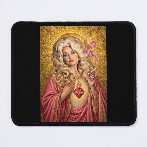 Item preview, Saint Dolly Smoking Sacred Heart designed and sold by TrevionYoster.