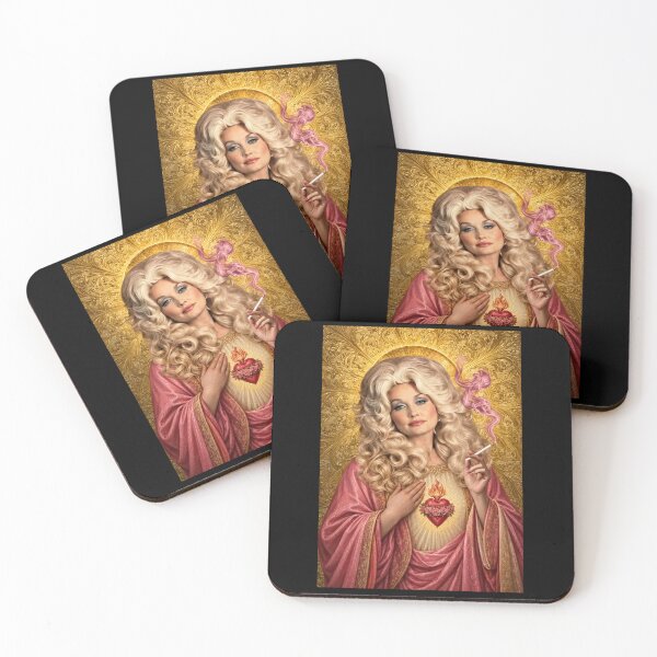 Item preview, Saint Dolly Smoking Sacred Heart  designed and sold by TrevionYoster.