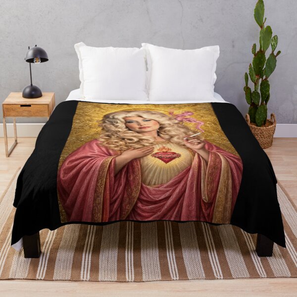 Item preview, Saint Dolly Smoking Sacred Heart  designed and sold by TrevionYoster.