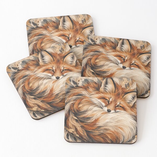 Item preview, Wildly Woven Red Fox designed and sold by WeaveSphere.
