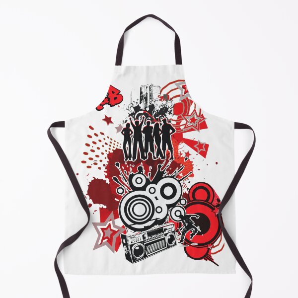 Item preview, Retro Boombox Dancing City Splatter designed and sold by LEAHHATFIELD.