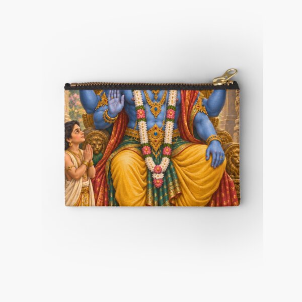 Artikelvorschau, Narasimha-Avatar von Lord Vishnu – Prahlada-Andachtskunst entworfen und verkauft von Homyar.